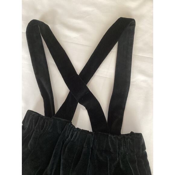 black velvet bloomer style overall/jumper knee length toddler - Picture 3 of 7